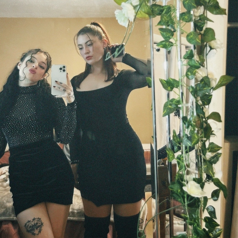 Windsor Black Mini Dress (sparkly one)
